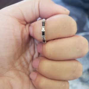 Platinum Sapphire and Diamond ring